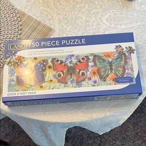 LANG 750 Piece Butterfly Puzzle - Multicolor NWT and Shrink Wrap!